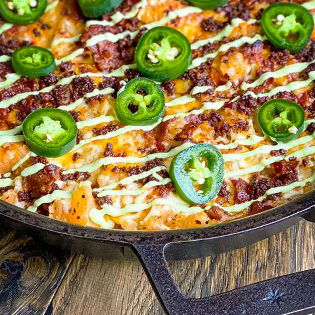 Cheesy Loaded Keto Rutabaga Bake