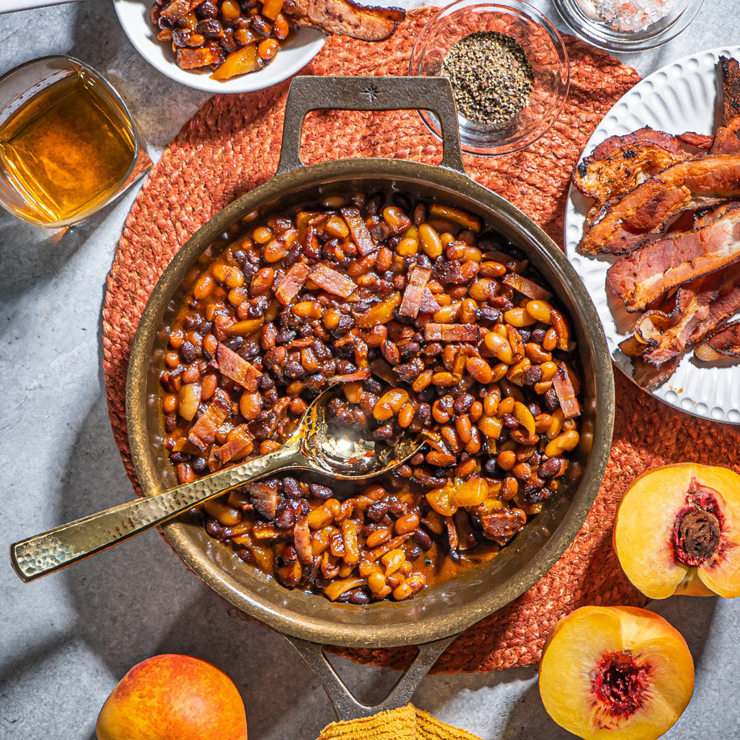 Smoky Maple Bourbon Beans