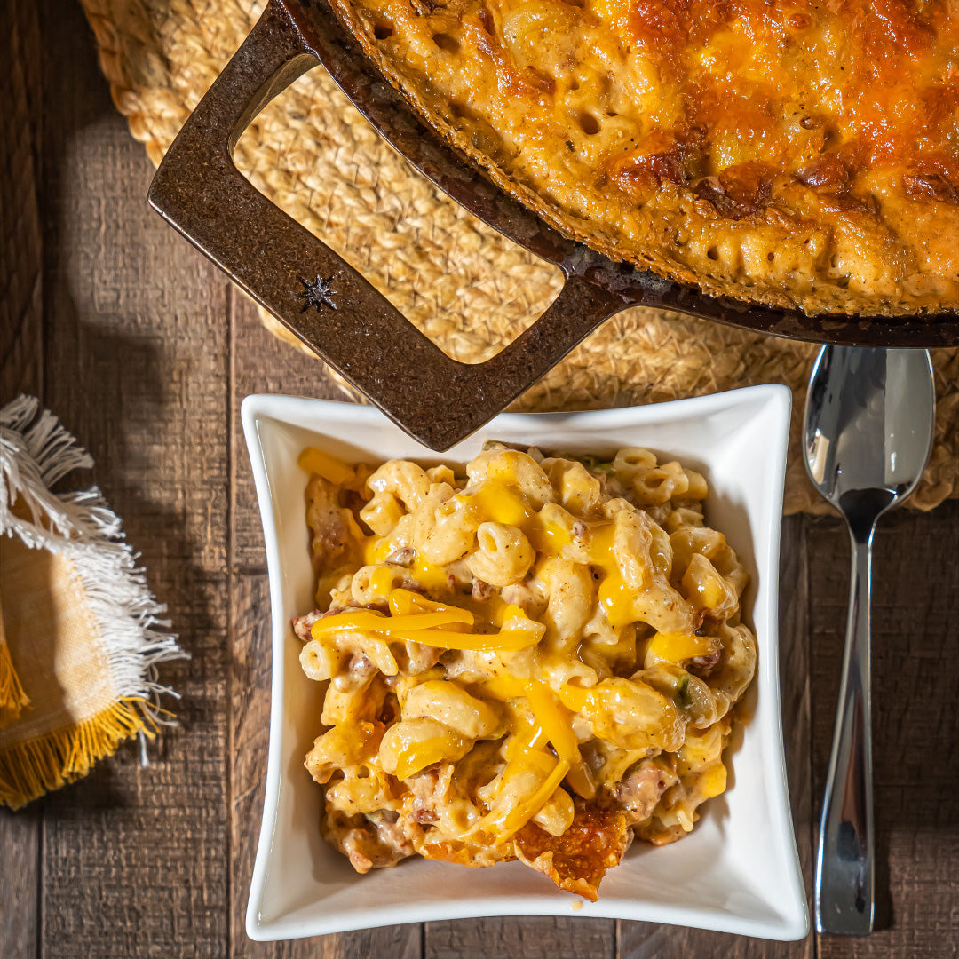 Bacon Jalapeño Popper Mac and Cheese