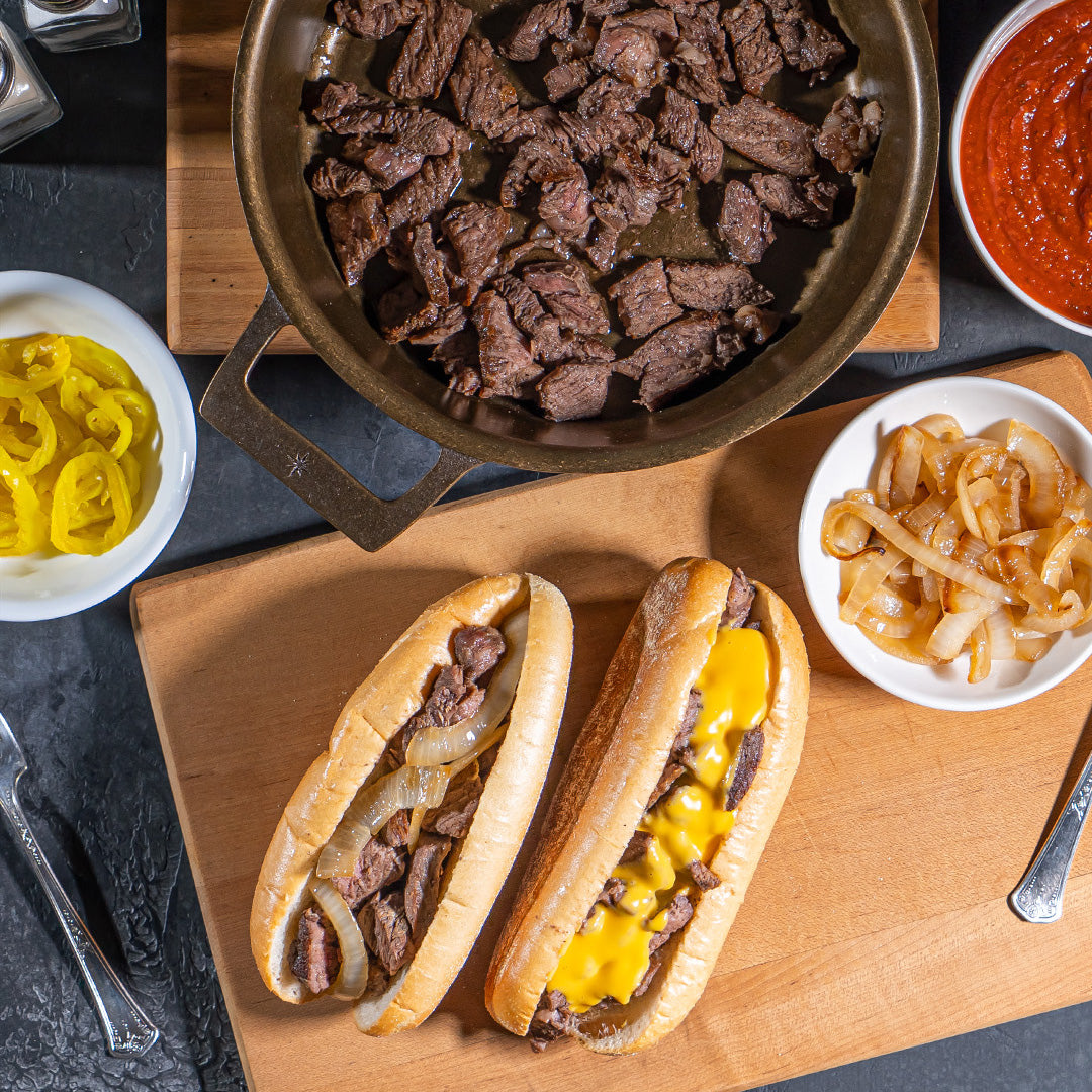 Classic Philly Cheesesteaks Recipe