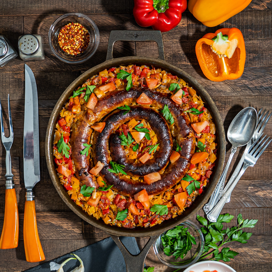 Italian Sausage and Rice Skillet