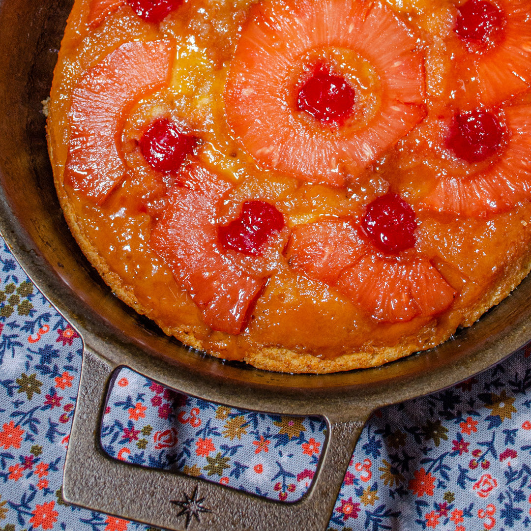 Skillet Pineapple Upside Down Cake Recipe