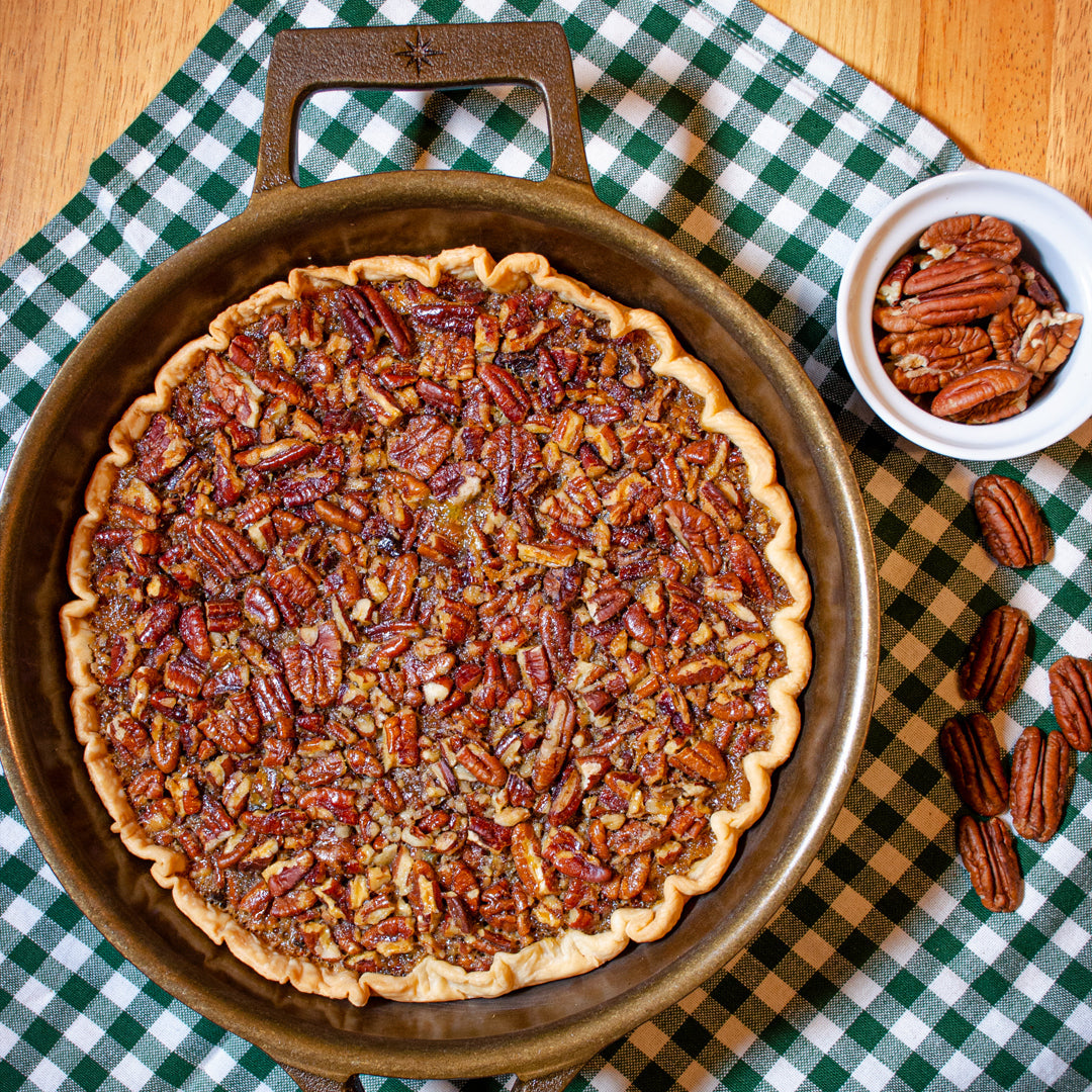 Skillet Pecan Pie