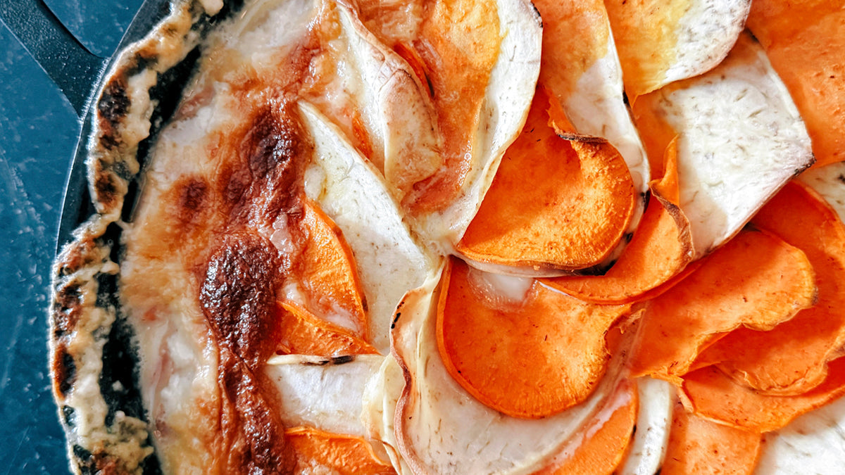 Sweet Potato Gratin