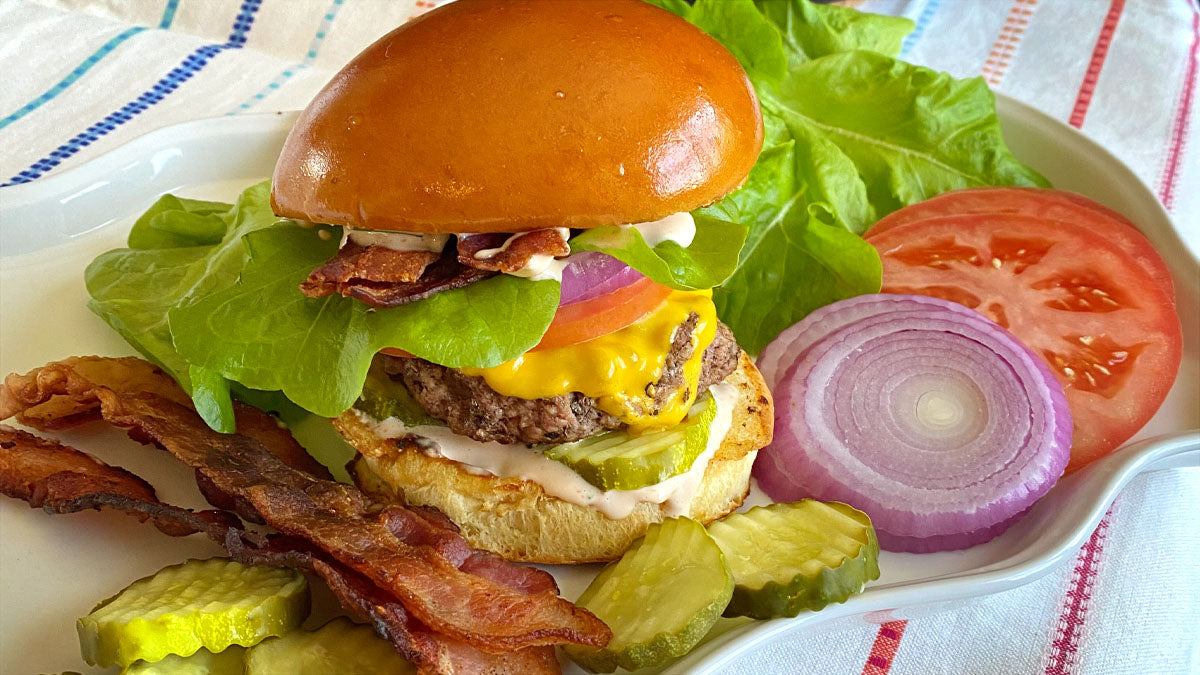 Cast Iron Hamburger