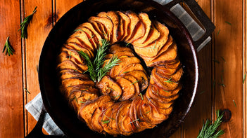 Spiral sweet potatoes