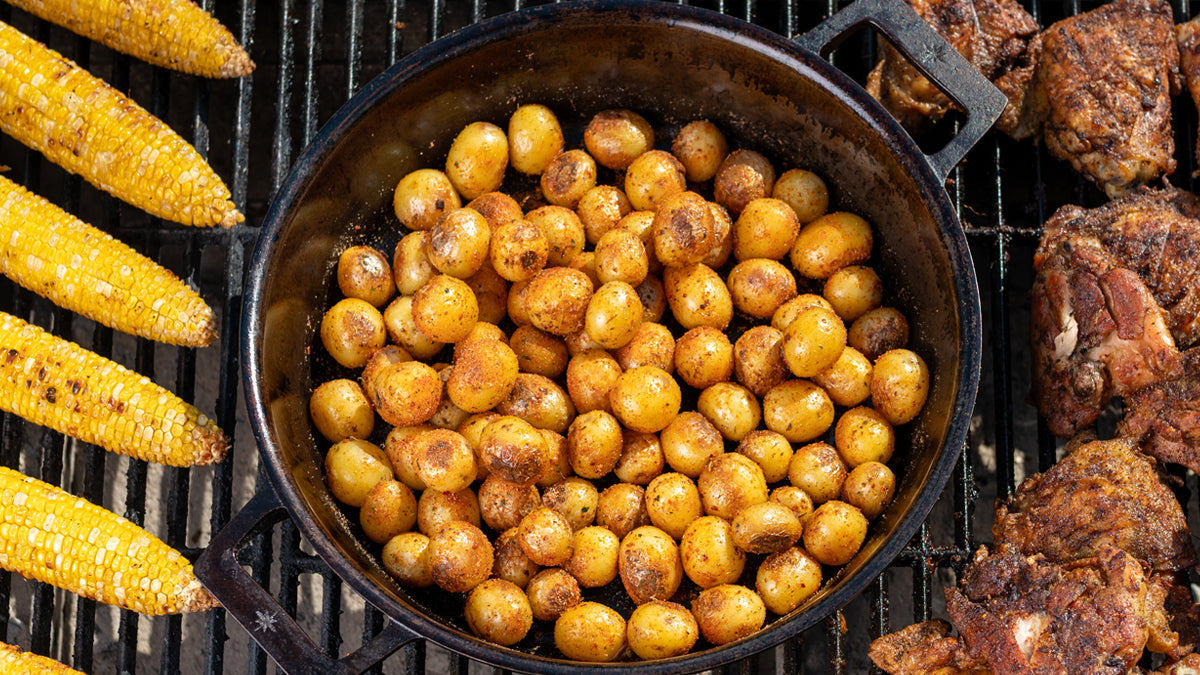 Crispy Potatoes with Herb Ranch