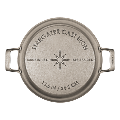 13.5-Inch Cast Iron Braiser